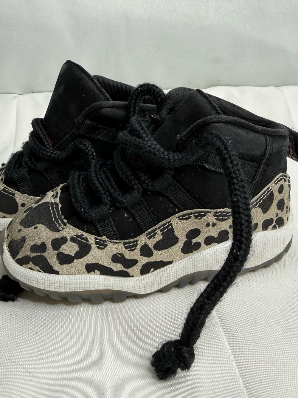 Children's Air Jordan 11 Retro TD "Animal Instinct" sneakers size 7c